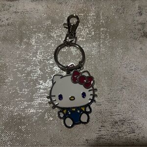 Hello Kitty Keychain with Red Bow. NEW